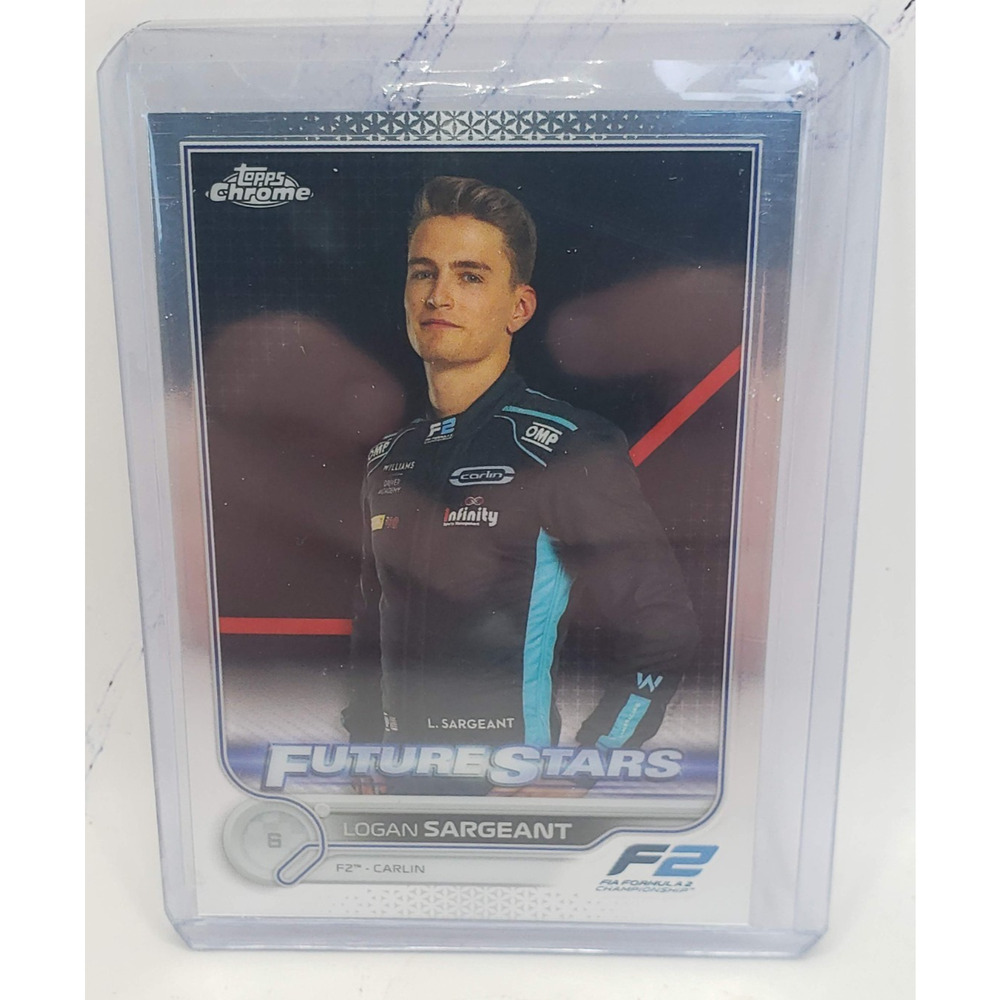2022 Topps Chrome Formula 1 #82 Logan Sargeant Refractor